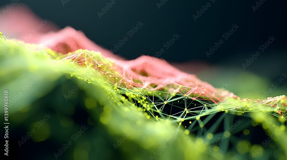Poster scalability in artificial intelligence, massive interconnected neural clusters, vast futuristic data