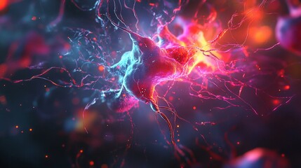 A Detailed Microscopic Image of Neurons and Neural Networks