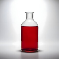 3D Red Magic Potion Bottle for Fantasy Game