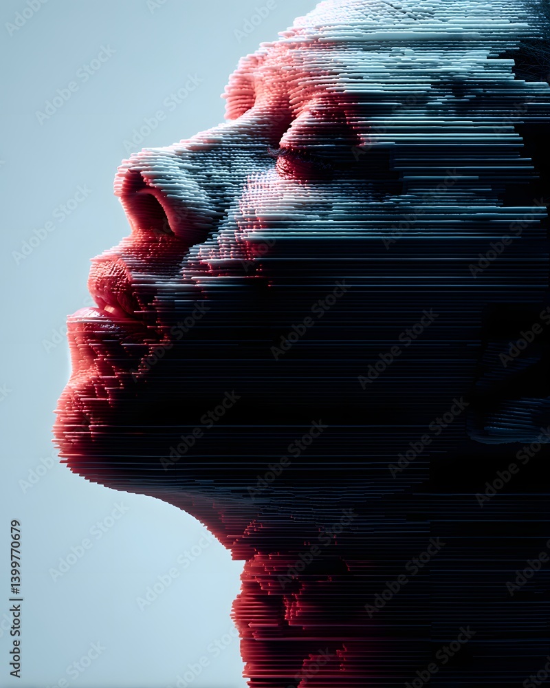 Poster ai-driven predictive analytics, deep machine learning analyzing real-time trends, futuristic cyber i