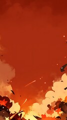 Fiery Autumn Explosion