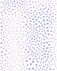A pattern of light blue dots of varying sizes on a white background, creating a dynamic, swirling design.