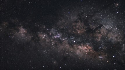 Fototapeta premium Father's Day Space Background: Paying Tribute to Father's Profound and All - inclusive Love as Vast as the Firmament with the Vast Universe as the Background