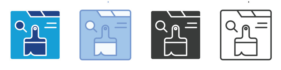 Design Icons Collection – Multiple Vector Styles Icons