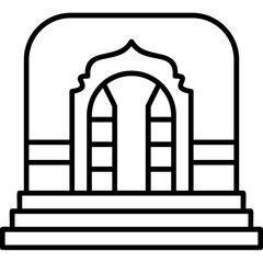 Mosque Entrance icon