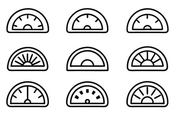 dashboard line art visual interface for data monitoring