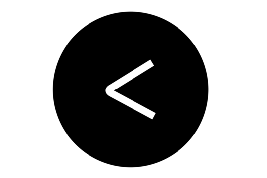 white back button arrow icon