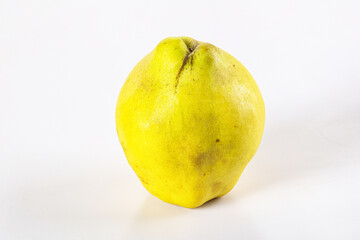 Ripe sweet organic quince fruit