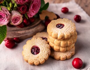 Marmeladenplätzchen