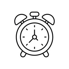 Alarm Clock icon vector stock illustration