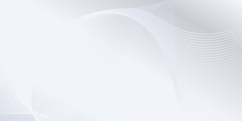 Simple background with flowing lines. Digital future technology abstract modern art