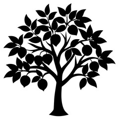 vector illustration of a tree