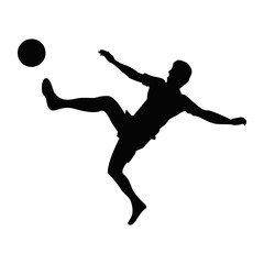 Soccer Player Silhouette