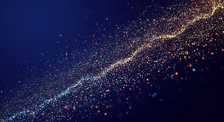 Cosmic Stardust Trail AI Generated