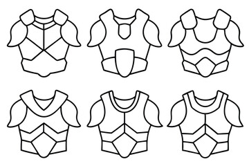 shoulder line art refined elegance modern body silhouette design