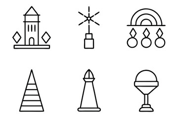 signal line art dynamic curves minimalistic graphic design concept