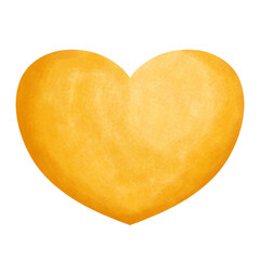 Yellow heart