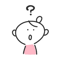 はてなマークと考える女性・疑問