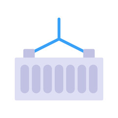 Container icon vector image. Suitable for mobile apps, web apps and print media.