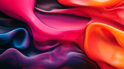 Fototapeta premium A mesmerizing psychedelic abstract pattern with intricate multicolor fractal designs,