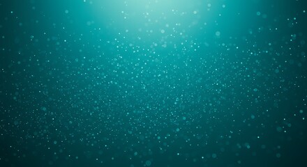 Fototapeta premium Teal Luminescence AI Generated