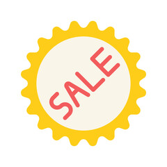 Sale Label icon vector image. Suitable for mobile apps, web apps and print media.