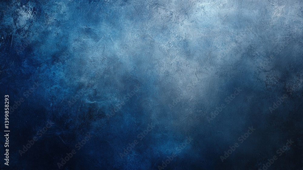 Poster a textured abstract background featuring shades of blue, creating a moody and atmospheric feel, suit