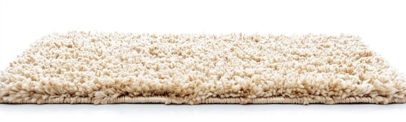 Beige textured rug