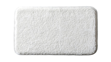 Luxurious White Rectangular Bath Mat for Elegant Bathroom Decor and Comfortable Post-Shower Experience
