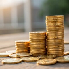 stack of coins