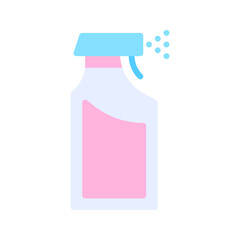 Spray Bottle icon vector image. Suitable for mobile apps, web apps and print media.