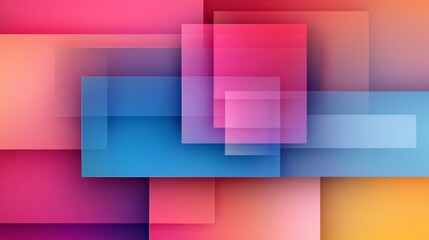 Fototapeta premium A transparent layered abstract pattern filled with iridescent hues,