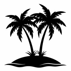 palm tree silhouette