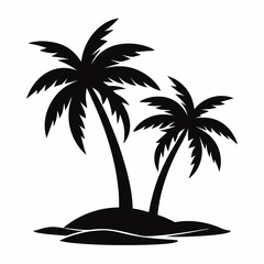 palm tree silhouette