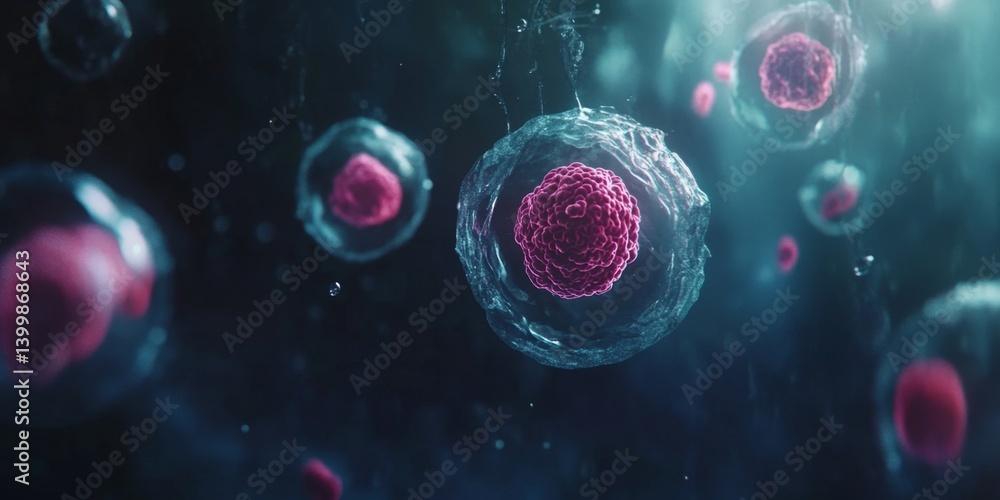 Poster cellular structures in motion