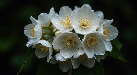 Whispers of Jasmine Rain AI Generated