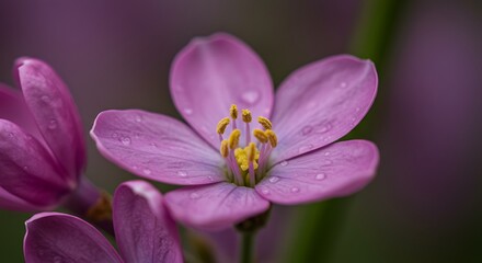 Petal Rain AI Generated