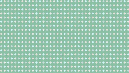 Delicate, pastel-toned geometric pattern.  Soft, repeating diamond shapes on a light teal background