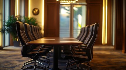 Conference room, one negotiation table