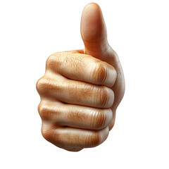 3D Thumbs Up Hand Gesture