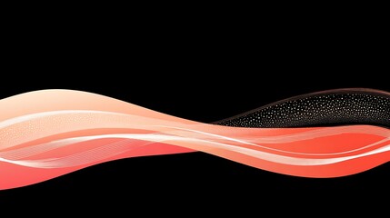 Obraz premium Abstract wavy design, background