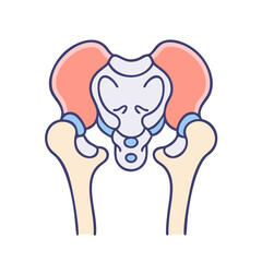  Femoral Head Anatomy Icon Design