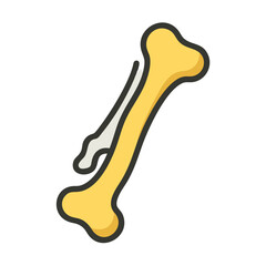  Humerus Anatomy Icon Design