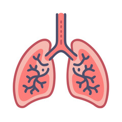  Modern Lung Anatomy Icon