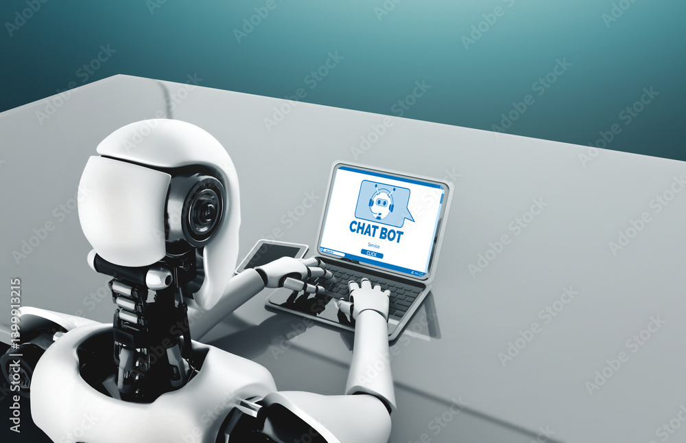 Poster chatbot software application for modish online business that automatically reply to customer questio