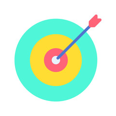 Target icon vector image. Suitable for mobile apps, web apps and print media.