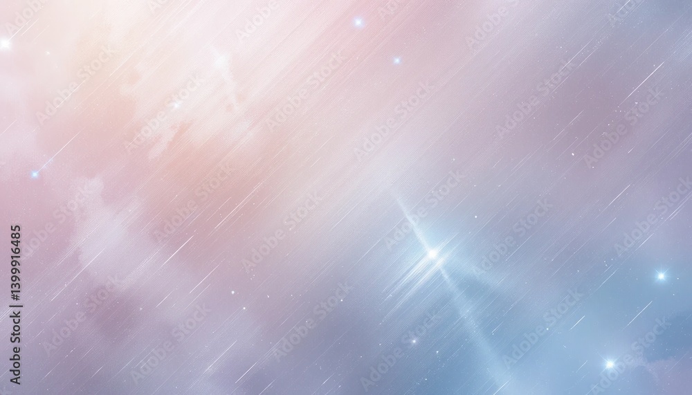 Aufkleber exploring celestial phenomena in a dreamlike universe abstract art cosmic environment ethereal viewp
