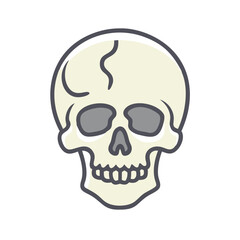  Distinct Skull Anatomy Icon