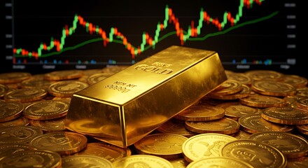 Gold's Ascent AI Generated