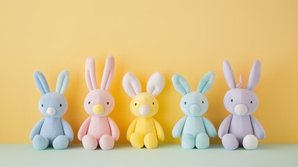 Obraz premium Children's Day Toy Background: Outlining Children's Colorful and Dreamy Childhood with the Variety of Toys